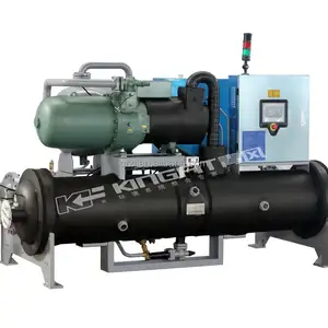 Big cooling capacity Water Cooled Screw type Industrial water Chiller