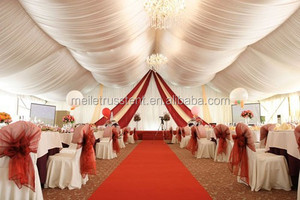 Matrimonio romantico tendone tenda copertura in tessuto PVC feste fiere all'aperto eventi include tessuto opzionale per <span class=keywords><strong>campeggio</strong></span> - Product Image 4