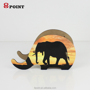 Soporte de escritorio para teléfono, organizador de escritorio, elefante, sublimación, MDF - Product Image 3