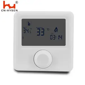 HY06RF Combi Boiler Indoor Temperature Controller Wireless 433MHz Programmable Thermostat for floor heating system