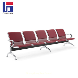 6 años de garantía de calidad de 5 plazas clínica Hospital de acero de <span class=keywords><strong>metal</strong></span> de chromel Silla de espera