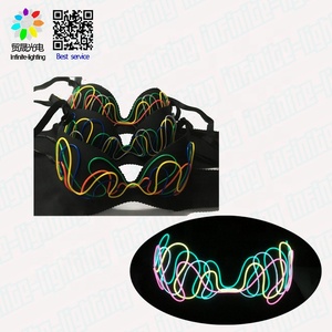 Drive 'Em Crazy Glow Bra-Burning man, quần áo lễ hội, EDM, thế giới ngày mai, Halloween, trang phục - Product Image 5