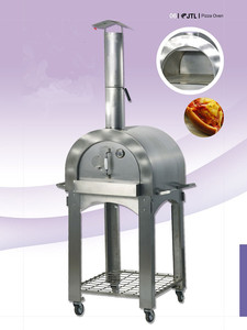 <span class=keywords><strong>Sans</strong></span> fumée De Charbon De Bois Grill En Plein Air Bois Pierre Tiré <span class=keywords><strong>Four</strong></span> À Pizza En Vente Chaude - Product Image 1