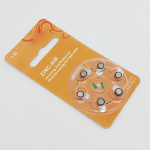 SUPACELL-batería para audífono, pila de botón de Zinc-aire, con rueda de sonido estable, A13, 1,4 V - Product Image 3