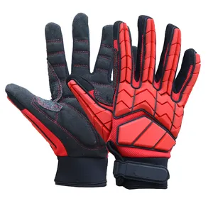 Рабочие перчатки PRI Heavy Utility, защитные перчатки из термопластичной резины, устойчивые к вибрации, ударопрочные рабочие перчатки