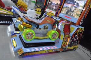 Fou 4 Roue enfants arcade monnayeur simulateur de conduite moto pour vente - Product Image 6