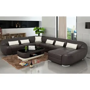 Tan Bruin Lederen Sofa-Italiaanse Lederen CBMMART Moderne Meubels