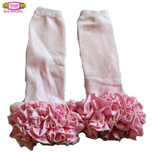 Knee High Baby <strong>Socks</strong> Cotton Triple Ruffle Tights <strong>Leg</strong> <strong>Warmers</strong> Solid White Kids Girls Icing Ruffle Boot <strong>Socks</strong> - Product Image 6