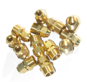 Conector de Latón para Aire Acondicionado, Tuerca de Conexión - Product Image 1
