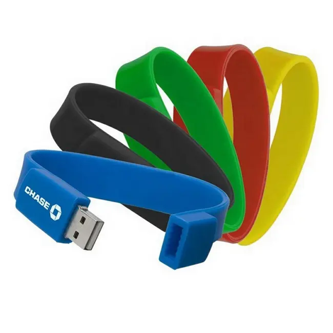 Bracelet de montre USB avec Bracelet, support de lecteur Flash 4GB, haute qualité