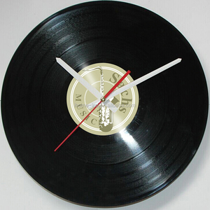Reloj <span class=keywords><strong>de</strong></span> Pared decorativos 30 cm CD Record Labios Rojos para el regalo (T5587B) - Product Image 4