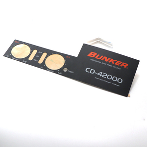 Màn hình đảo ngược in nhãn dán polycarbonate Nhãn LEXAN-Bề mặt mờ với kết cấu nhung - Product Image 5