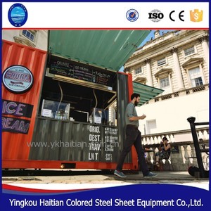 <span class=keywords><strong>ร้าน</strong></span>อาหารคอนเทนเนอร์ราคาโรงงาน แบบโมดูลาร์ สำหรับ<span class=keywords><strong>ร้าน</strong></span>อาหารจานด่วน <span class=keywords><strong>ร้าน</strong></span><span class=keywords><strong>กาแฟ</strong></span>กลางแจ้ง - Product Image 5