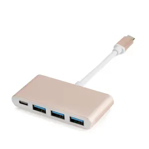 新产品 4 合 1 USB 3.1 USB C Type C 至 3 倍 USB 3.0 集线器