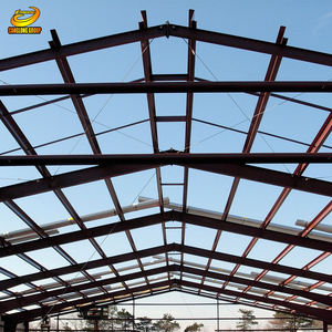Abri de <span class=keywords><strong>garage</strong></span> en acier léger de haute qualité, parmi les 10 meilleurs de Chine, avec services de soudage, découpe et pliage pour atelier en acier - Product Image 4