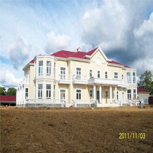 Nuevo modelo villas, chalet de acero ligero, barato Villa prefabricada moderna - Product Image 1