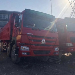 6X4 ,8X4ต่ำ Mileages จีนใช้ Howo รถบรรทุกหนักเพื่อขาย - Product Image 5