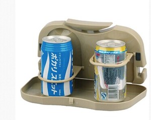 Organizador plegable de Amazon para coche, portavasos de PP, bandeja para aperitivos y mesa de asiento trasero plegable para bandeja de comedor de coche de viaje - Product Image 4