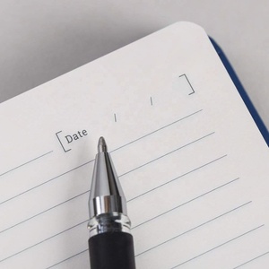 Oem Nieuwe <span class=keywords><strong>Shenzhen</strong></span> Spirituele Dankbaarheid Dot Libretas Notitieboek En Schrijfblok A5 Formaat Genaaid Binding Hardcover Met Lederen Hoes - Product Image 3