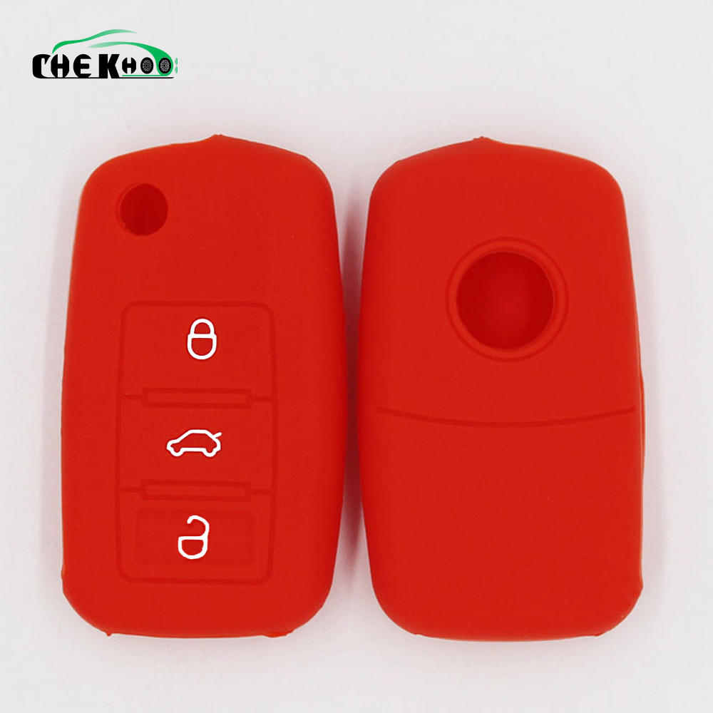 Силиконовые чехлы для ключей на заказ, резиновый бумажник для VW