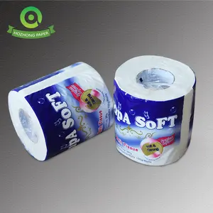 Ekstra yumuşak standart toptan ucuz geniş baskılı tuvalet kağıdı toptan 1/2/3/4 katmanlar tuvalet kağıt rulosu