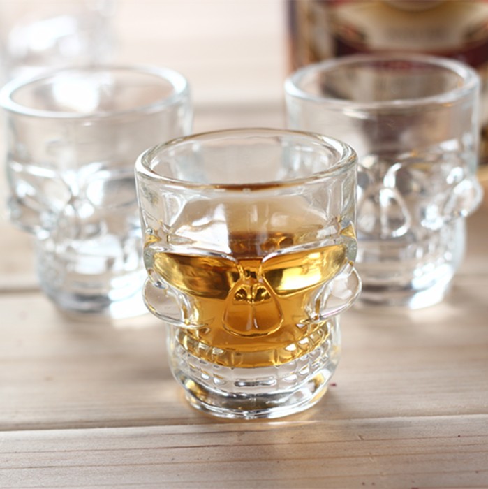 Haonai Machine press 2skull shot glass