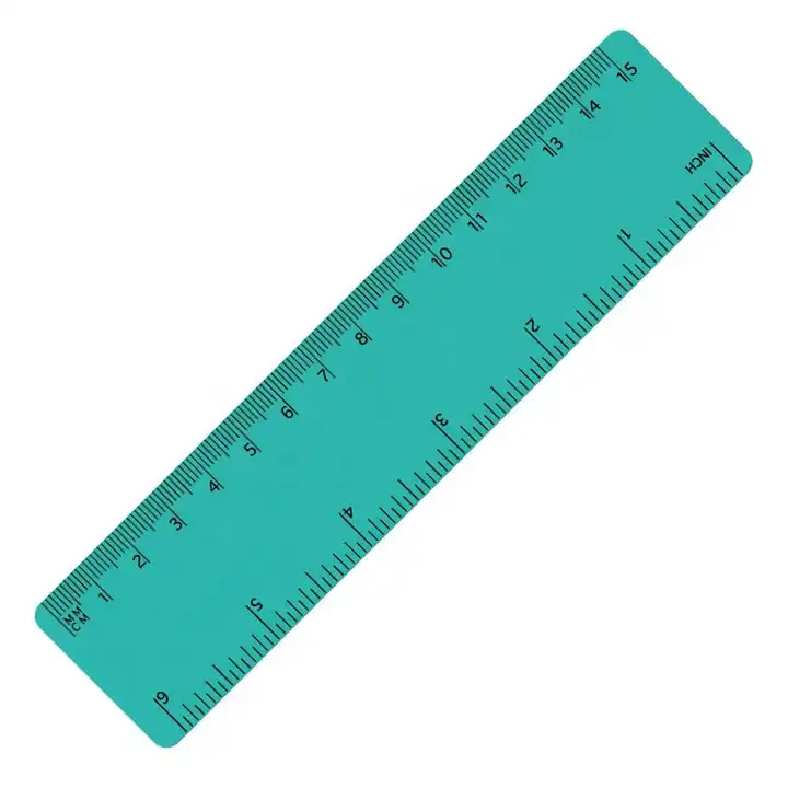 promotional plastic 6 inch ruler