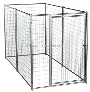 BAIYI Marca All'aperto Grande Cane canile Per Cane Correre Fence Saldati Wire Mesh Panel