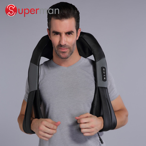 HUIFAN-masajeador de cuello y hombros, chal con infrarrojos, 12V, 2a, Shiatsu - Product Image 3