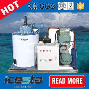 ICESTA 5 t barco industrial máquina de hielo en escamas de pescado para la venta - Product Image 1
