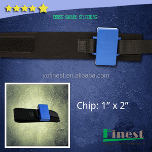 Triatlón Race Timing chip bands Neopreno <span class=keywords><strong>Tobillo</strong></span> Correa <span class=keywords><strong>Pulsera</strong></span> con Logo - Product Image 3
