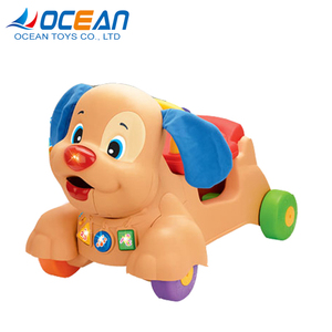 educativo giro sul giocattolo auto cartoon di plastica cavalcare animali oc0240345 - Product Image 1