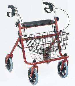 Andador de aluminio para personas mayores, equipo médico duradero para interiores y exteriores - Product Image 5