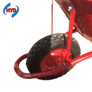 รถเข็นล้อเดียวโลหะพร้อมอุปกรณ์มาตรฐานสำหรับใช้ในสวนและในบ้าน - Product Image 6