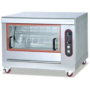 Commercial gás elétrico rotativo rotisserie frango carne roaster griller máquina da fábrica