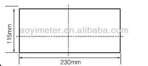 Analoger Digitaler Drehzahlmesser LED RPM-Anzeige - Product Image 5