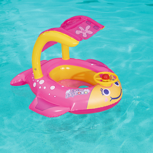 <span class=keywords><strong>Flotador</strong></span> Inflable para Bebés Bestway 34108 con Forma de Tiburón/Pez - Product Image 3