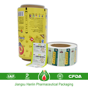Cápsula blister papel <span class=keywords><strong>de</strong></span> aluminio impresa personalizada empaquetado <span class=keywords><strong>de</strong></span> la película - Product Image 1