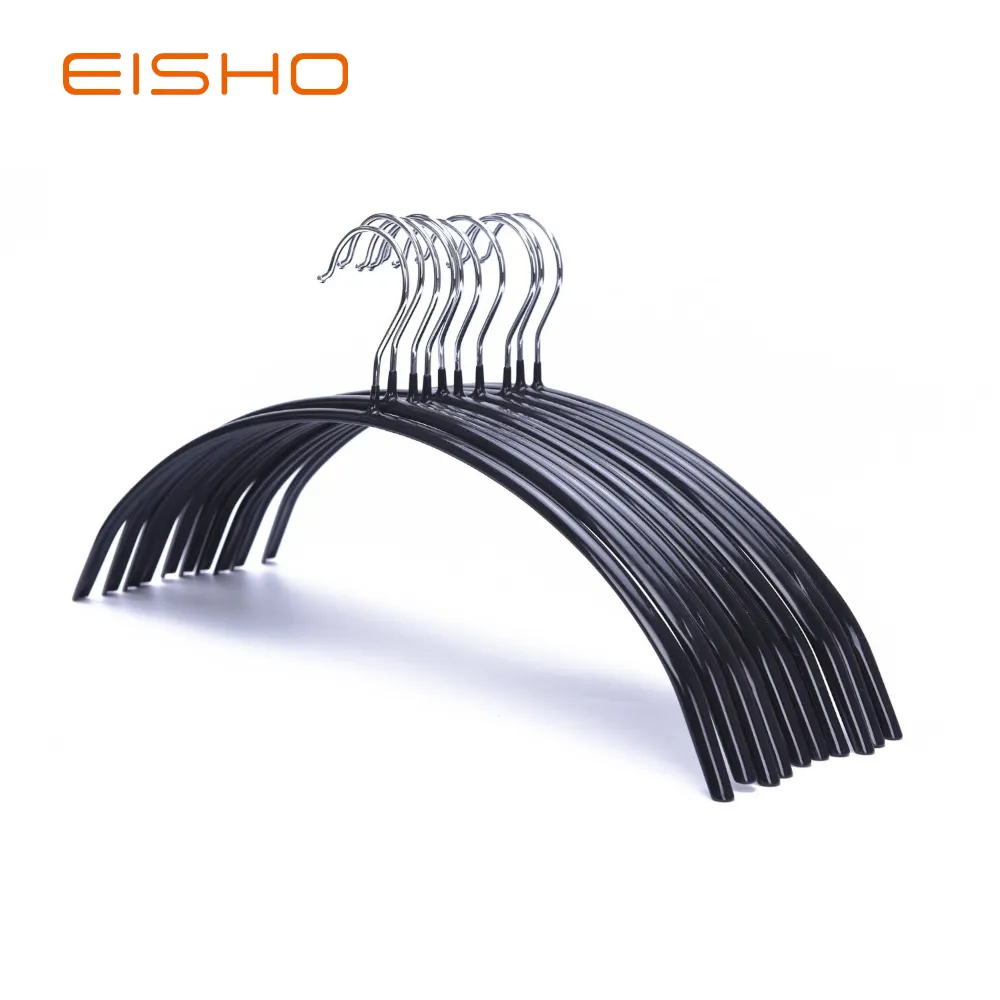 fashionable Laundry Pvc Coated Wire Hangers Metal Clothes Hangers