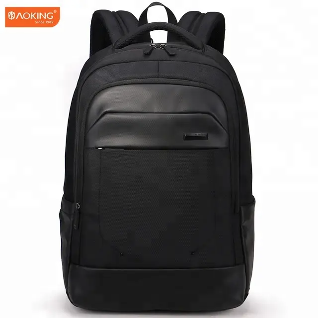 Aoking-mochila con compartimento secreto para hombre, Diseño Seguro, marca de nombres, bolso, mochila con logotipo