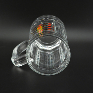 Vasos de Cerveza de Vidrio Hechos a Medida de 500 ml, Jarra de Cerveza <span class=keywords><strong>Lager</strong></span> Clara con Asa, Clásica y Sostenible - Product Image 6