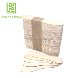 <span class=keywords><strong>Mini</strong></span> cuillères en bois biodégradables jetables écologiques pour crème glacée 125mm <span class=keywords><strong>Magnum</strong></span> tailles 75% outils de crème glacée compostables - Product Image 4