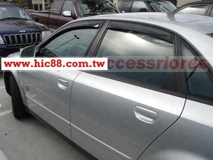 ที่บังแดดสำหรับประตูรถด้วยเทปกาว3M 4dr A4 HIC 2000-2008 PMMA WIND & Bug deflectors - Product Image 2