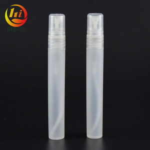 Chất Lượng Cao Trắng Frosted <span class=keywords><strong>10Ml</strong></span> Nhựa Phun Chai Nước Hoa Ống Xách Tay Nước Hoa Phụ Chai - Product Image 2