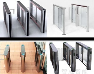 Tốc Độ Nhanh Thông Qua Điện Swing <span class=keywords><strong>Barrier</strong></span> Double-Motor Cửa Quay Cổng Truy Cập - Product Image 3