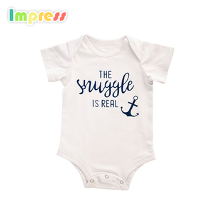Nouveau design en gros bébé barboteuse vêtements 100% coton à manches courtes bébé nouveau-né body avec bande pantalon bébé barb - Product Image 5