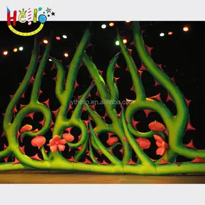 Wedding inflatable supplies,led lighted inflatable flowers for wedding,home,garden decoration