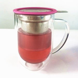 27oz 800ml Wholesale Glass Infuser Borosilicate Glass Arabic <strong>Tea</strong> <strong>Pot</strong> <strong>Sets</strong> With Custom Logo - Product Image 5