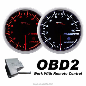 มาตรวัดความเร็วรอบเครื่องยนต์แบบสเต็ปเปอร์มอเตอร์ 60 มม. ของญี่ปุ่น สำหรับรถแข่ง ระบบ OBD2 - Product Image 3