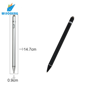Có thể sạc lại Hoạt Động <span class=keywords><strong>Stylus</strong></span> Pen Màn Hình Cảm Ứng điện dung Hoạt Động Kỹ Thuật Số Thông Minh Bút 1.45mm Fine Điểm Đồng Tip Cảm Ứng <span class=keywords><strong>Stylus</strong></span> Kim Loại - Product Image 4